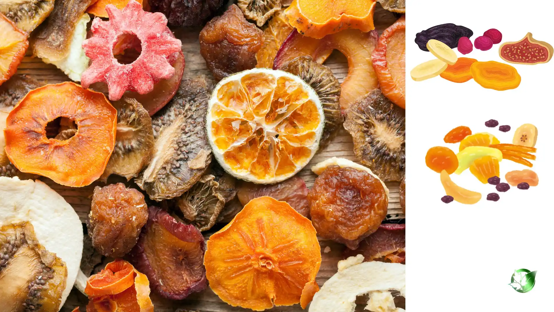 Commercial presentation of Dried Fruits for wholesale product evaluation and buyer review.